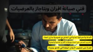 فني صيانة افران بالعرضيات